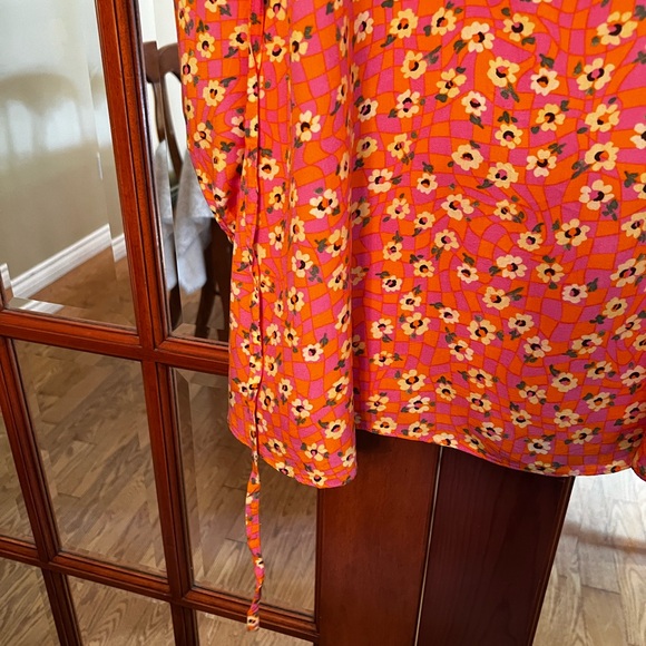 Pretty floral print ASOS shirt dress - Picture 3 of 5